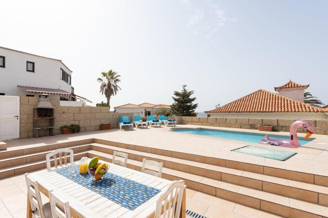 Casa Higo - Private Pool - Ocean View - Bbq - Terrace - Free Wifi - Child & Pet-Friendly - 3 Bedrooms - 6 People Poris de Abona Eksteriør bilde