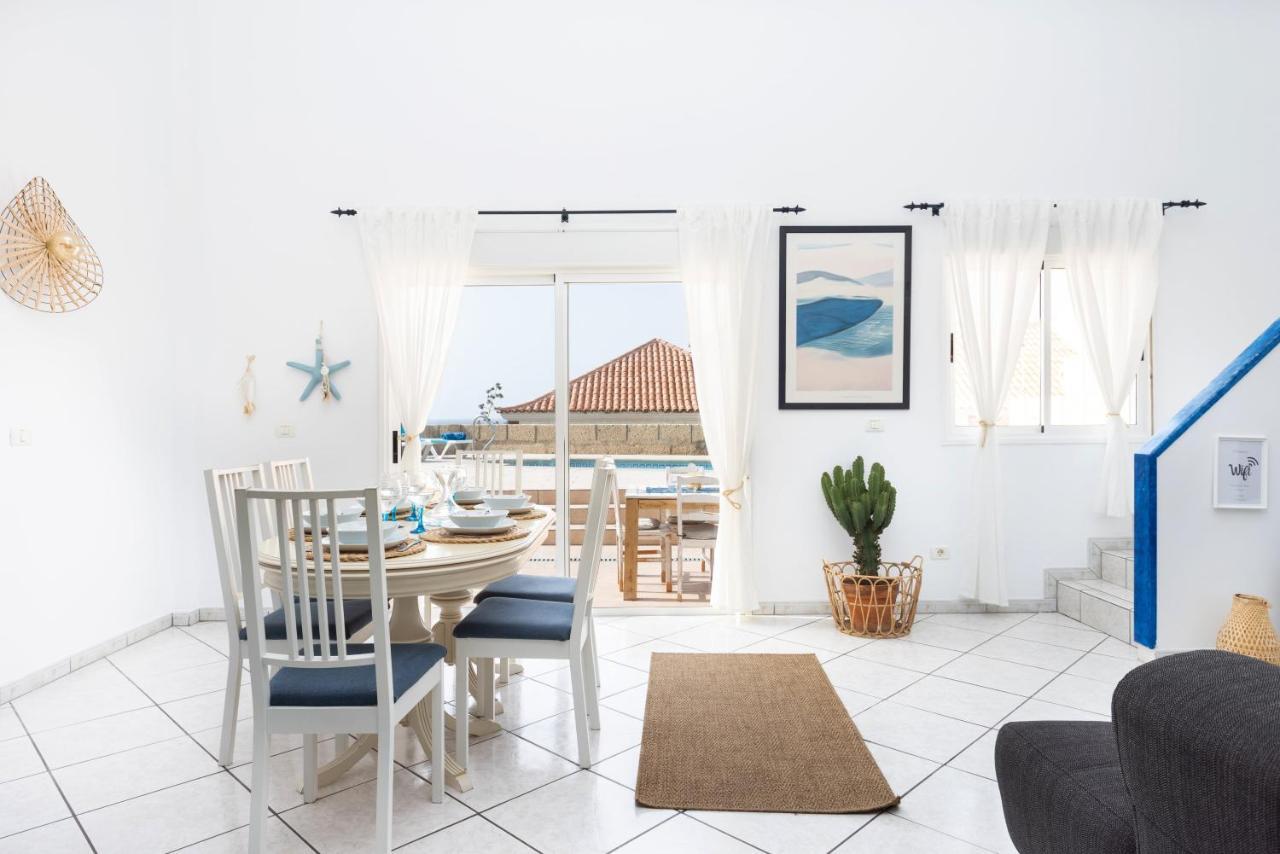 Casa Higo - Private Pool - Ocean View - Bbq - Terrace - Free Wifi - Child & Pet-Friendly - 3 Bedrooms - 6 People Poris de Abona Eksteriør bilde